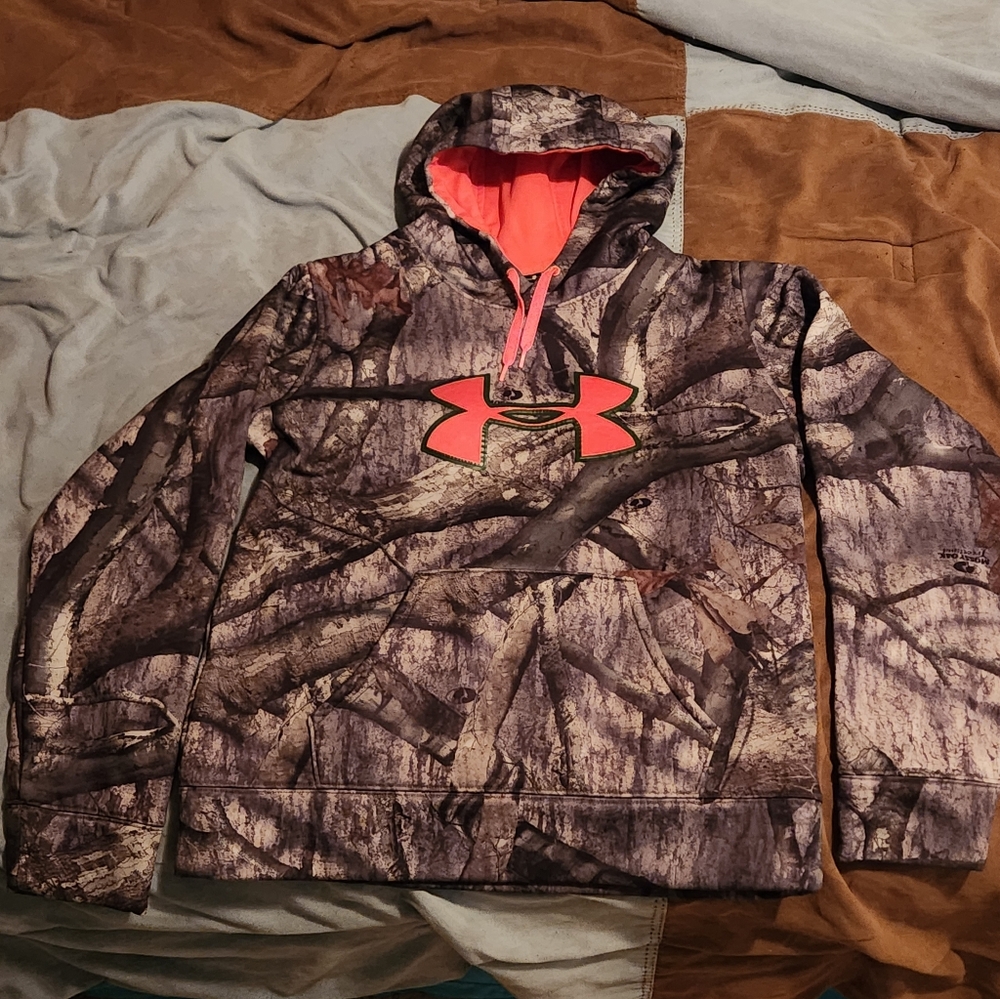 Like New UA Camo Hoodie